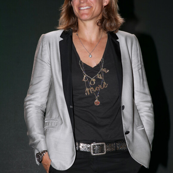 S'ils ne sont pas encore intéressés par le tennis, les enfants d'Amélie Mauresmo sont déjà à fond dans le sport !
 
Amélie Mauresmo (Directrice du Tournoi) - Tirage au sort des Internationaux de France de Tennis de Roland Garros 2022 à l'Orangerie située dans le Jardin des Serres d'Auteuil. A Paris le 19 Mai 2022. Bertrand Rindoff/Bestimage