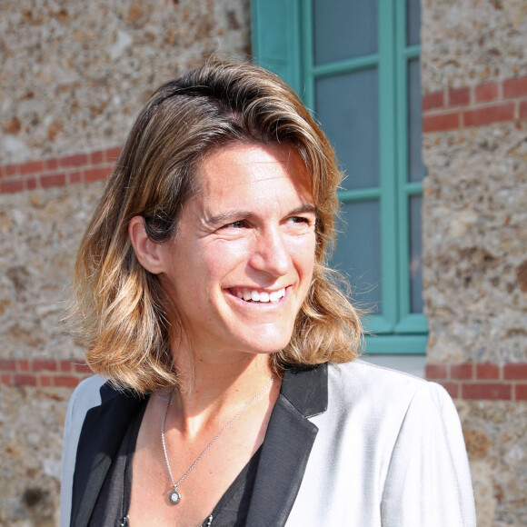 Amélie Mauresmo (Directrice du Tournoi) - Tirage au sort des Internationaux de France de Tennis de Roland Garros 2022 à l'Orangerie située dans le Jardin des Serres d'Auteuil. A Paris le 19 Mai 2022. Bertrand Rindoff/Bestimage
