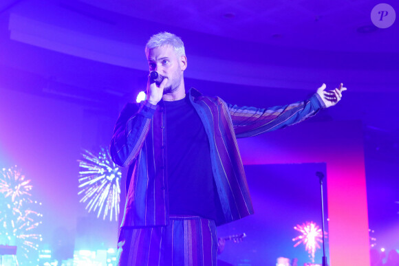 Exclusif - M Pokora retrouve la scène lors d'un concert au Casa Music Show au Sofitel Casablanca Tour Blanche organisé par K.Cheddadi le 7 octobre 2022. M Pokora a fait son grand retour à la musique (après un passage par le théâtre) avec le clip de la chanson "Qui on est". M. Pokora prépare pour 2023 une tournée exceptionnelle pour fêter ses 20 ans de carrière. L'Épicentre Tour débutera le 10 juin 2023 à Paris pour se terminer le 12 décembre à Lyon. Il passera par la France, la Belgique et la Suisse. © Philippe Doignon / Bestimage