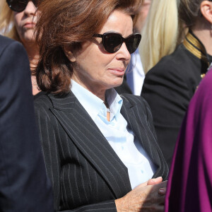 Dominique Tapie peut compter sur le soutien de sa fille Sophie et son fils, Laurent.
Dominique Tapie et Nathalie Tapie, à la sortie des obsèques de Bernard Tapie en la Cathédrale La Major à Marseille le 8 octobre 2021. © Jacovides / Santini / Bestimage