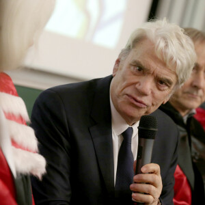 Bernard Tapie à la faculté de médecine de Nice, le 22 novembre 2018. © Franck Fernandes / Nice Matin / Bestimage