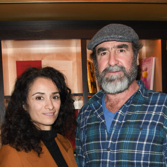 Rachida Brakni et Eric Cantona au restaurant Les Éditeurs à Paris, France, le 25 février 2020.
© Coadic Guirec / Bestimage
