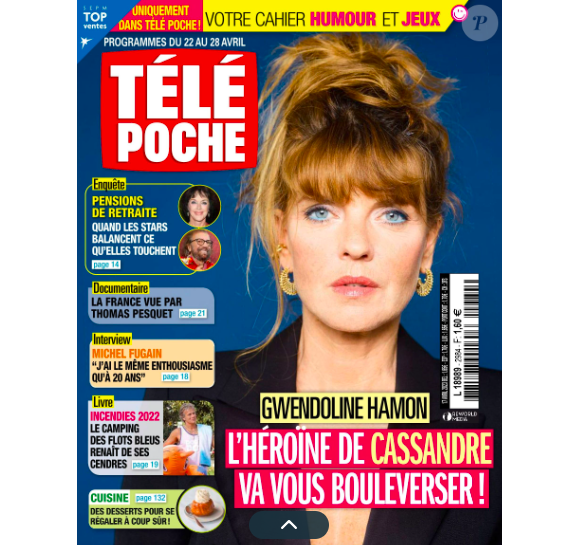 Couverture du magazine Télé Poche paru le 17 avril 2023.