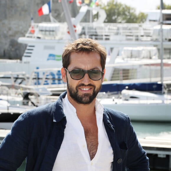 Aujourd'hui âgé de 18 ans, leur fils Gabriel aimerait devenir acteur.
Frédéric Diefenthal au photocall de "La Forêt" lors de la 19ème édition du Festival de la Fiction TV de la Rochelle, le 14 septembre 2017. © Patrick Bernard/Bestimage