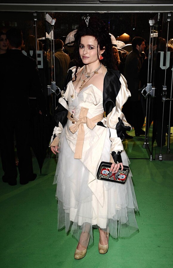 Helena Bonham Carter à la première du film Alice Aux Pays Des Merveilles à Londres, le 25 février 2010