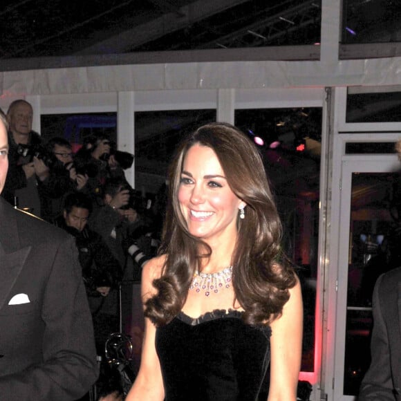 Le prince William, le prince Harry et Kate Middleton - Cérémonie "The Sun Military Awards" le 19 décembre 2011