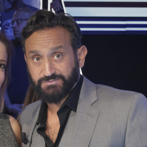 Exclusif - Léa Salamé, Cyril Hanouna sur le plateau de l'émission "Touche Pas à Mon Poste (TPMP)", présentée par C.Hanouna et diffusée en direct sur C8 le 22 septembre © Jack Tribeca / Bestimage 