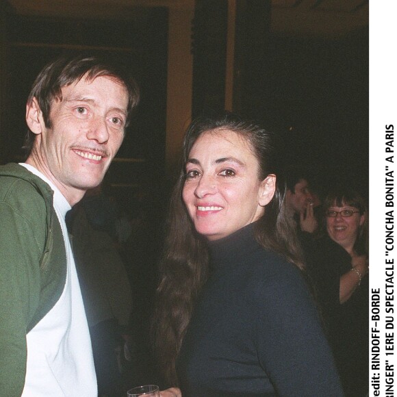 Fred Chichin et Catherine Ringer - Première du spectacle "Concha Bonita" à Paris.