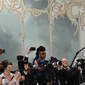 Rihanna - Les célébrités arrivent à la soirée du "MET Gala 2023" à New York, le 1er mai 2023.  Celebrities arrive at the "MET Gala 2023".