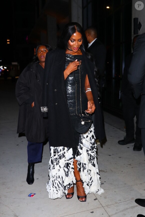 Exclusif - Naomi Campbell - Les célébrités arrivent à l'after party Michaela Coe du "MET Gala 2023" à la discothèque Loosie's Nightclub à New York City, New York, Etats-Unis, le 1er mai 2023.