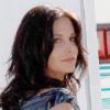 Courteney Cox sur le tournage de Cougar Town le 25 février 2010 à Los Angeles