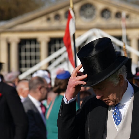 Le roi Charles III et la reine consort Camilla Parker Bowles - Garden Party au palais de Buckingham à Londres. Le 3 mai 2023 