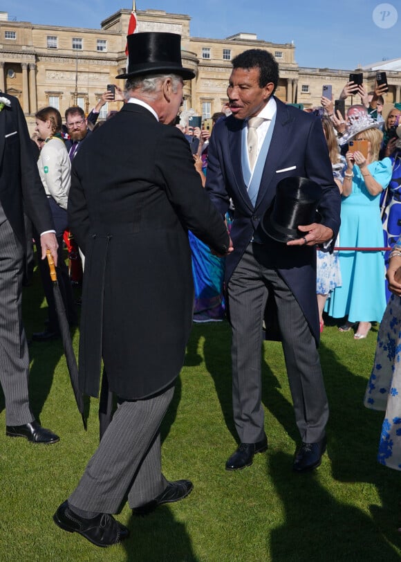 Le roi Charles III, Lionel Richie - Garden Party au palais de Buckingham à Londres. Le 3 mai 2023 