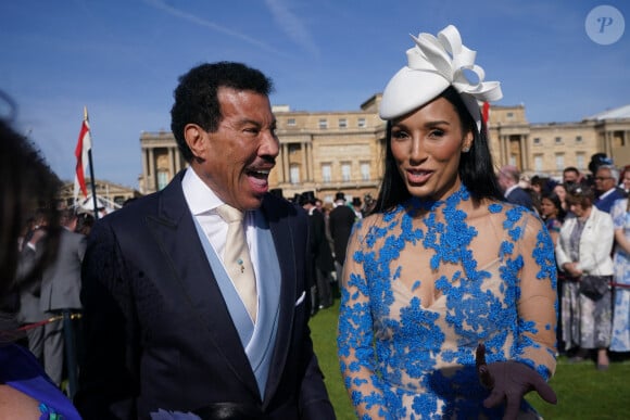 Lionel Richie et sa compagne Lisa Parigi - Garden Party au palais de Buckingham à Londres. Le 3 mai 2023 