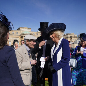La reine consort Camilla Parker Bowles - Garden Party au palais de Buckingham à Londres. Le 3 mai 2023 
