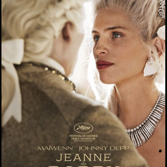 Maïwenn Le Besco évoque l'Histoire de France avec "Jeanne du Barry".
Affiche du film "Jeanne du Barry", de Maïwenn