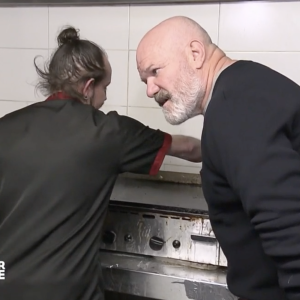 Philippe Etchebest très énervé contre un cuisinier dans "Cauchemar en cuisine" - M6