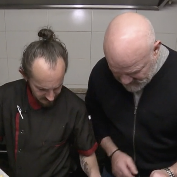 Philippe Etchebest très énervé contre un cuisinier dans "Cauchemar en cuisine" - M6