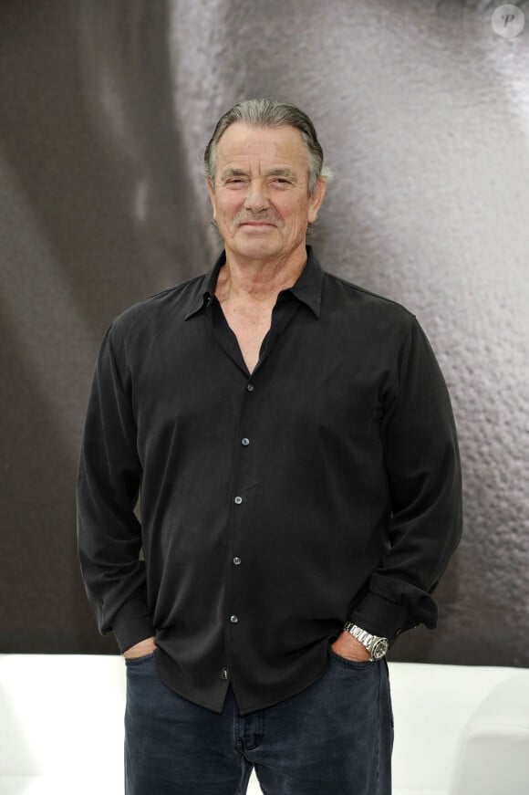 Eric Braeden de la serie 'Les Feux de l'Amour' pendant un photocall le 10 juin 2013 au Grimaldi Forum a Monaco dans le cadre du 53eme Festival de Television de Monte Carlo.