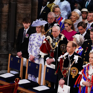 La princesse Eugenie d'York à l'Abbaye de Westminster de Londres, Royaume-Uni, le 6 mai 2023. © Agence / Bestimage