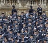 L'un des militaires de la Navy a notamment fait un malaise.
Atmosphère lors de la cérémonie de couronnement du roi d'Angleterre à Londres, Royaume Uni, le 6 mai 2023. 