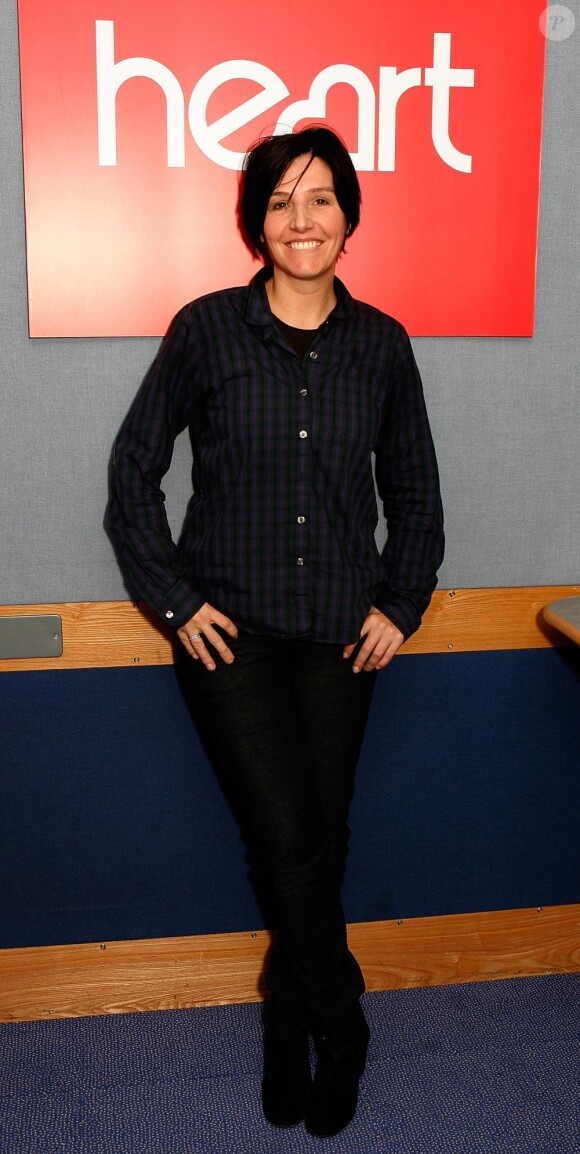 Sharleen Spiteri au Heart Breakfast show à Global Radio à Londres le 26 février 2010