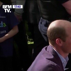 Bain de foule pour Kate et William à Windsor, avant le concert pour le courronement du roi Charles III, le 7 mai 2023
