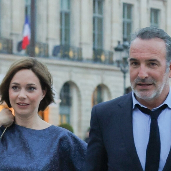 C'est hier qu'avait lieu la cérémonie des Laureus World Sport Awards, qui se sont tenus au Pavillon Vendôme
Exclusif - Jean Dujardin et sa compagne Nathalie Péchalat arrivent à la cérémonie " 2023 Laureus World Sports Awards" à Paris le 8 mai 2023.