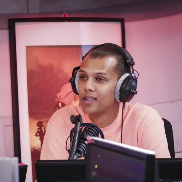 Exclusif - Stromae - Emission "Le Morning Sans Filtre" sur Virgin Radio diffusé en direct de 6h à 9h30, Paris le 29 septembre 2022. © Jack Tribeca / Bestimage 