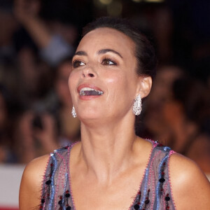 Bérénice Bejo arrive à la projection du film "Coupez" lors de la 17ème édition du Festival International du Film de Rome, Italie, le 14 octobre 2022.  Red carpet during second evening of the seventeenth edition of Rome Film Festival 