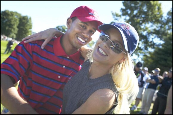 Tiger Woods et sa femme Elin, au temps du bonheur