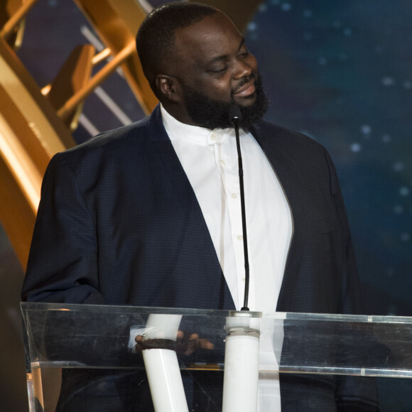 Issa Doumbia lors de la remise des trophées lors de la 28ème cérémonie des trophées UNFP au Pavillon d'Armenonville à Paris, France, le 19 mai 2019. 