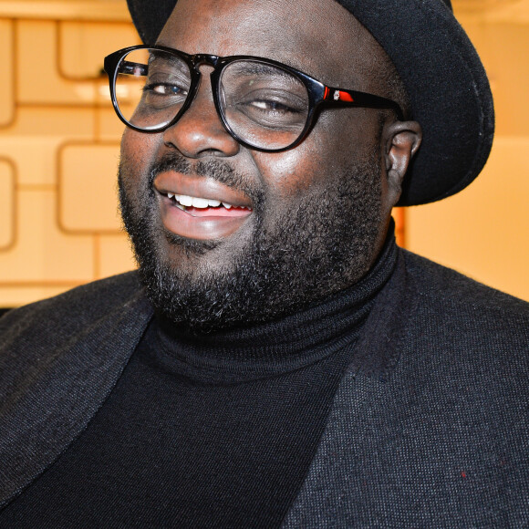 Issa Doumbia - Soirée d'inauguration de la boutique Orange Opéra à Paris, le 7 novembre 2016. © Coadic Guirec/Bestimage