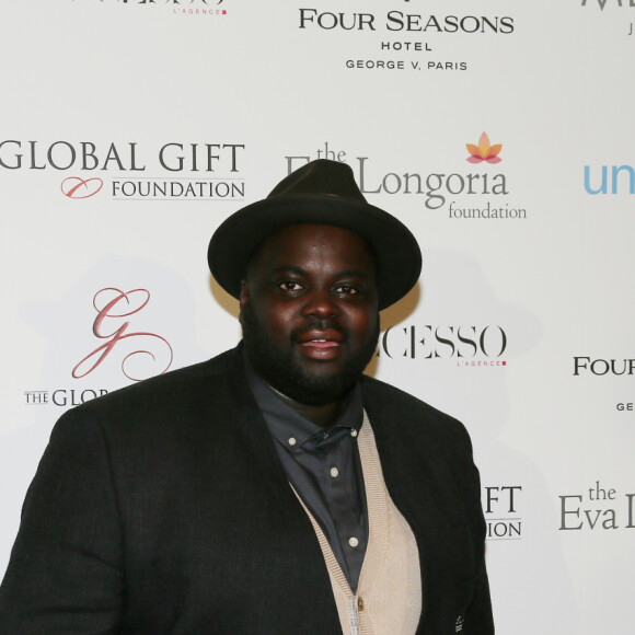 Issa Doumbia - Photocall des célébrités à la 7ème Édition du Global Gift Gala au Four Seasons Hotel George V à Paris le 9 mai 2016 © Marc Ausset-Lacroix / Bestimage 