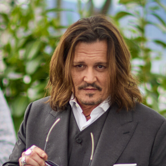 Johnny Depp au photocall de "Jeanne du Barry" lors du 76ème Festival International du Film de Cannes, le 17 mai 2023. © Dominique Jacovides/Cyril Moreau/Bestimage