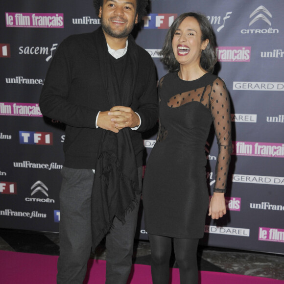 Fabrice Eboué - 19ème trophée du film Francais au Palais Brongniart à Paris, le 14 février 2012.