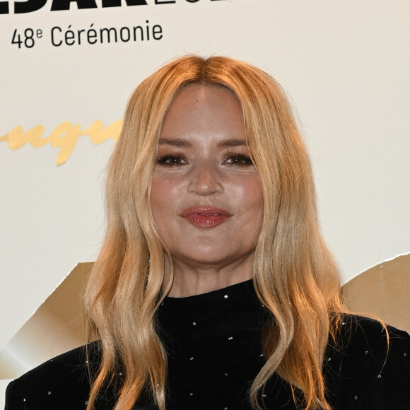 Virginie Efira - Photocall au Fouquet's après la 48ème cérémonie des César à Paris © Coadic Guirec / Bestimage  Photocall at "Fouquet's" after the 48th Cesar ceremony in Paris 