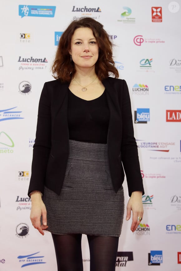 Hélène Degy pose lors du 22ème Festival des créations Télévisuelles de Luchon le 6 février 2020. © Patrick Bernard / Bestimage