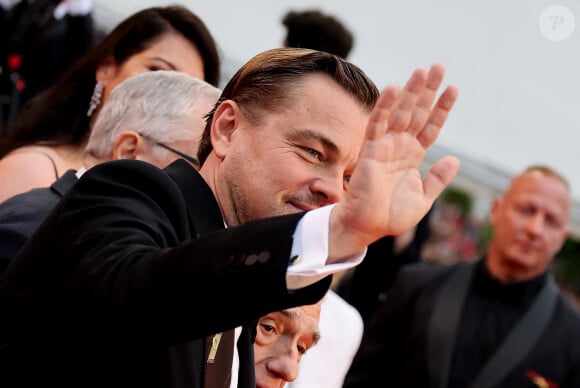Leonardo DiCaprio - Montée des marches du film « Killers of the flower moon » lors du 76ème Festival International du Film de Cannes, au Palais des Festivals à Cannes. Le 20 mai 2023 © Jacovides-Moreau / Bestimage