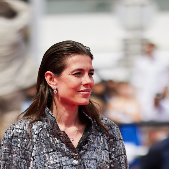 Charlotte Casiraghi - Montée des marches du film " Anatomie d'une chute " lors du 76ème Festival International du Film de Cannes, au Palais des Festivals à Cannes. Le 21 mai 2023 © Jacovides-Moreau / Bestimage 