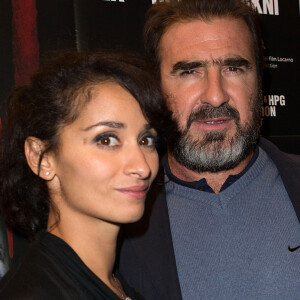 Elle pense que leur rencontre n'était pas un hasard
Eric Cantona et Rachida Brakni - Avant premiere du film "les mouvements du bassin" au mk2 quai de seine a Paris le 25 Septembre 2012.