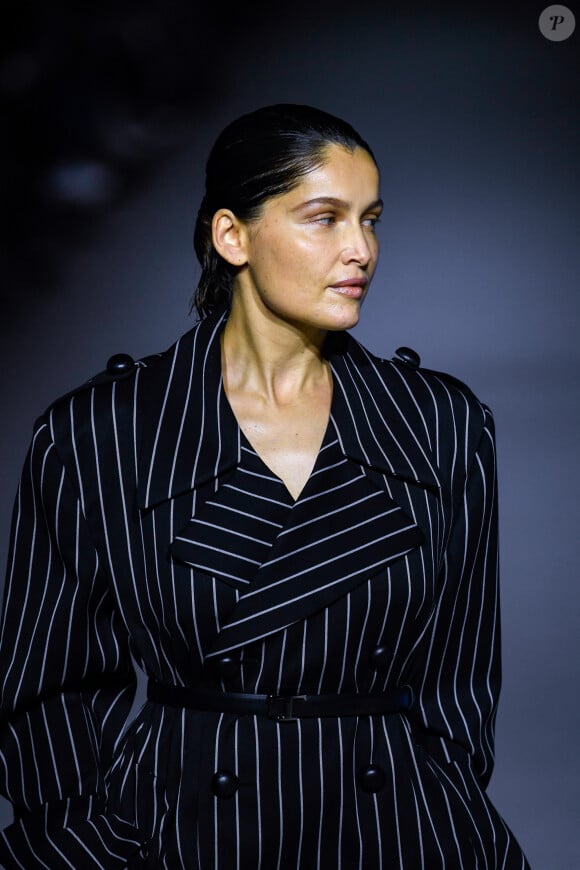 Laetitia Casta - Défilé Tod's prêt-à-porter automne-hiver 2023/2024 lors de la Fashion Week de Milan (MFW), à Milan, Italie, le 24 février 2023. 