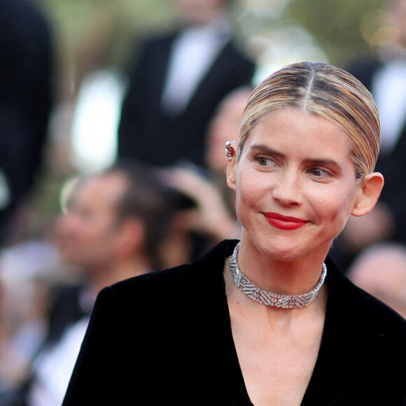 Alice Taglioni - Montée des marches du film " L'été dernier " lors du 76ème Festival International du Film de Cannes, au Palais des Festivals à Cannes. Le 25 mai 2023 © Jacovides-Moreau / Bestimage