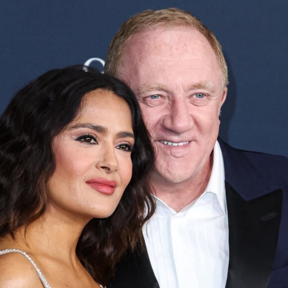 Salma Hayek, François-Henri Pinault, Francois-Henri Pinault - Les célébrités assistent à la soirée "Lacma Art / Film Gala" à Los Angeles, le 5 novembre 2022. 