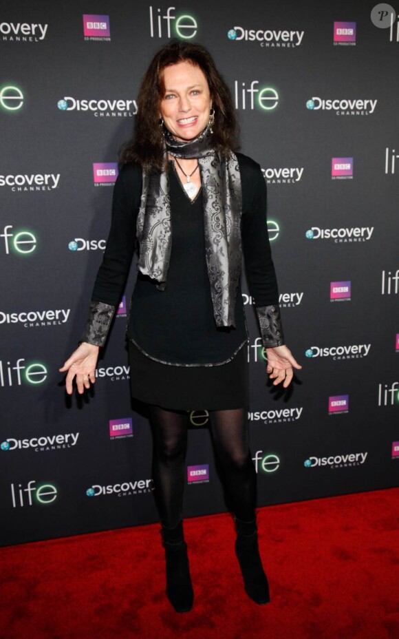 Jacqueline Bisset lors de la soirée de lancement de Discovery Channel's Epic Television, le 25 février 2010