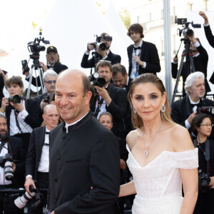 Clotilde Courau - Montée des marches du film " The Old Oak " lors du 76ème Festival International du Film de Cannes, au Palais des Festivals à Cannes. Le 26 mai 2023 © Jacovides-Moreau / Bestimage 