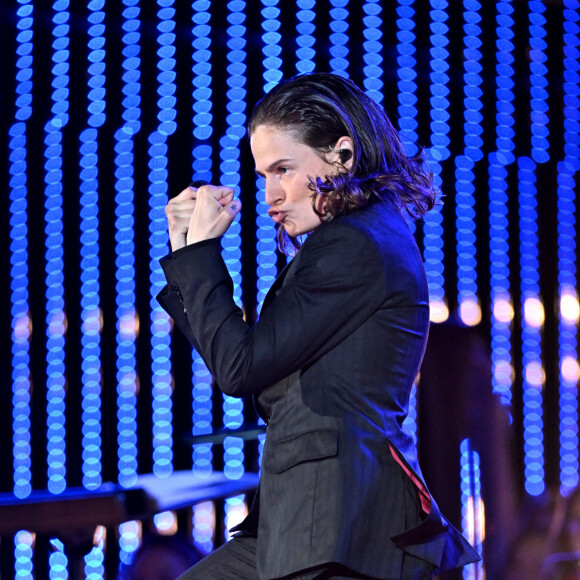 Christine and The Queens a chanté une version délirante du titre "Staying Alive"
Exclusif - Héloïse Adélaïde Letissier (Christine and the Queens, Redcar) - Enregistrement de l'émission "Cannes chante le Cinéma" sur la célèbre plage Macé de Cannes, le 25 mai 2023 lors de la 76ème édition du Festival de Cannes le 25 mai 2023.