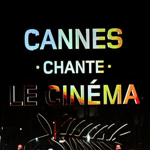 Exclusif - Charlotte Cardin et Vincent Delerm - Enregistrement de l'émission "Cannes chante le Cinéma" sur la célèbre plage Macé de Cannes, le 25 mai 2023 lors de la 76ème édition du Festival de Cannes le 25 mai 2023.