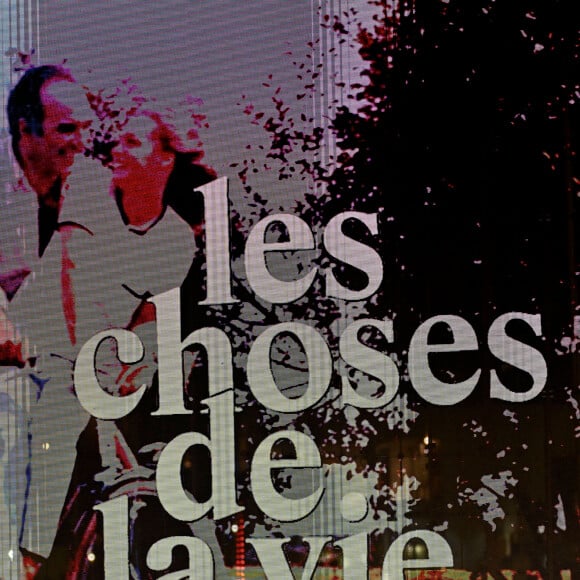 Exclusif - Elodie Frégé - Enregistrement de l'émission "Cannes chante le Cinéma" sur la célèbre plage Macé de Cannes, le 25 mai 2023 lors de la 76ème édition du Festival de Cannes le 25 mai 2023.