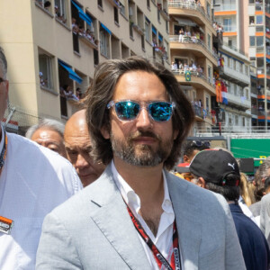 Dimitri Rassam et sa femme Charlotte Casiraghi, Tatiana Santo Domingo - People sur la grille de départ lors du 80ème Grand Prix de Monaco de Formule 1 à Monaco le 28 mai 2023. © Olivier Huitel/Pool Monaco 